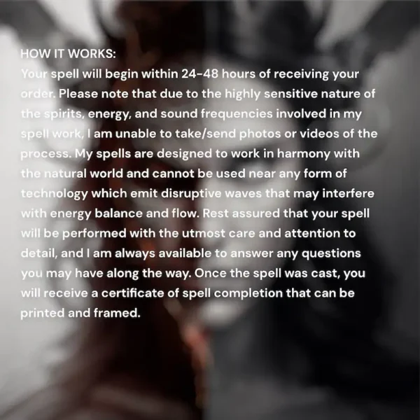 Exorcism - Remove Evil Entity Spell – Anakaspi - Image 6