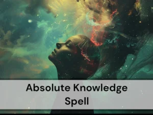 Absolute Knowledge Spell - Mega Mind Spell – Anakaspi