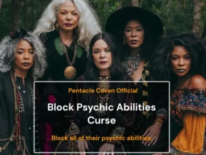 Block Psychic Abilities Curse Remove Psychic Power Forever Black Magic Hex - The Pentacle Coven