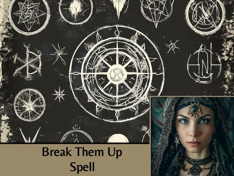 Break Them Up Spell - Powerful Separation Spell - Mimi Zofia