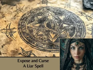Expose And Curse A Liar Spell Black Magic Revenge Hex - Mimi Zofia