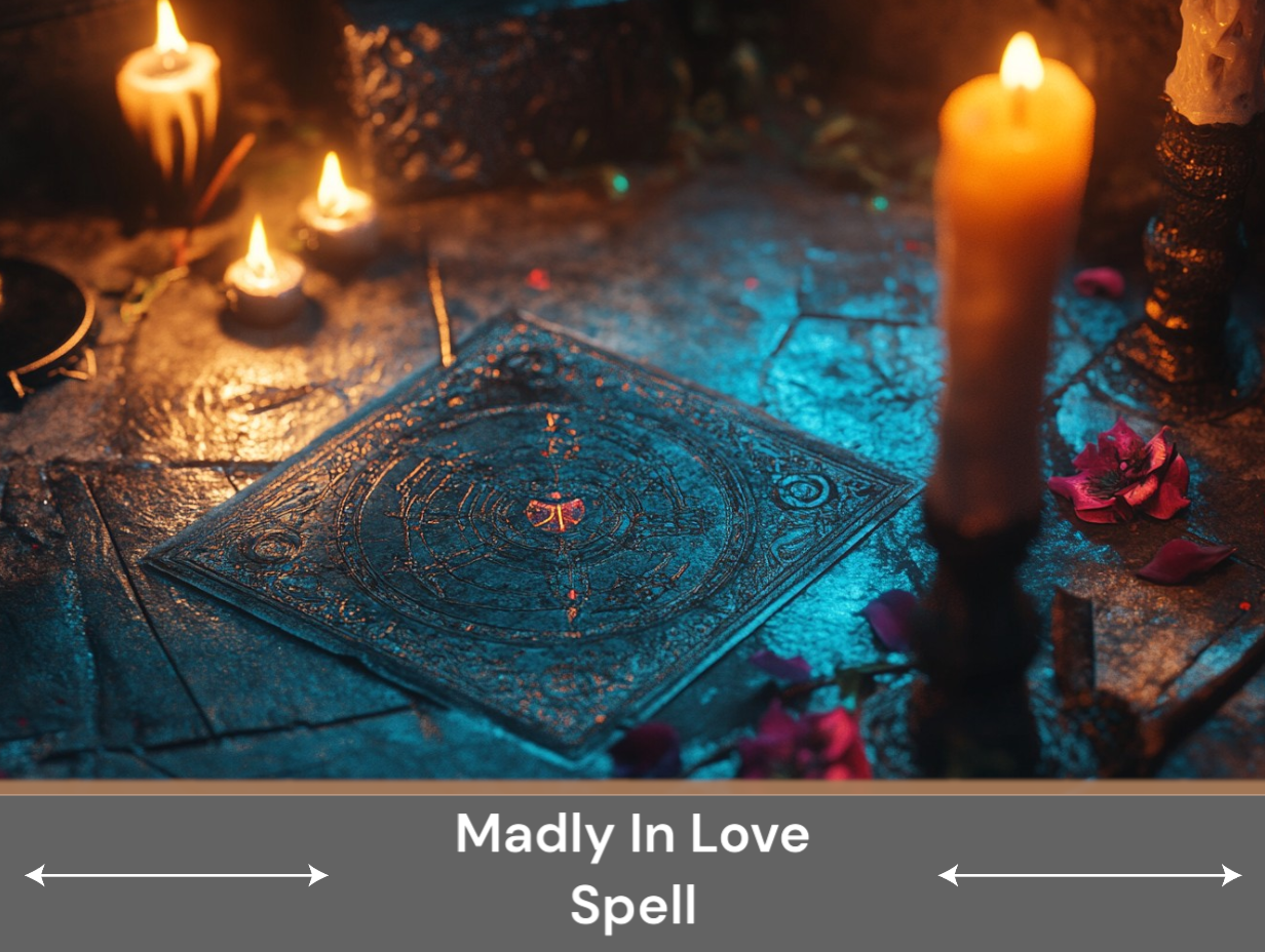 Madly In Love Spell Full Obsession For Stubborn Targets Black Magic Powerful Love Witchcraft - Salem Arcane