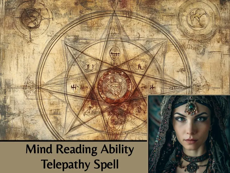 Mind Reading Ability - Telepathy Activation Spell - Mimi Zofia