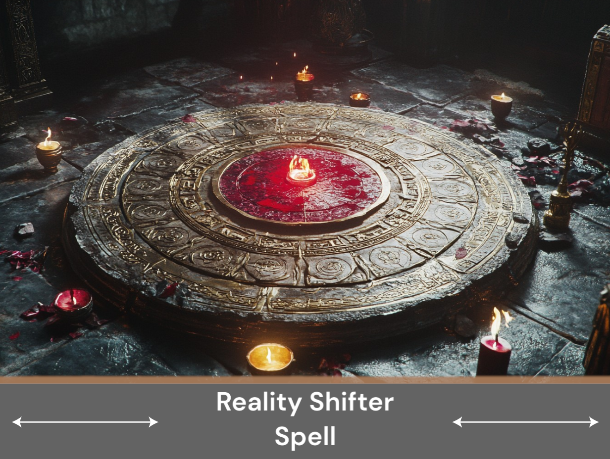 Change Your Reality - Reality Shifter - Life Transformation Reality Bending Ability - Salem Arcane