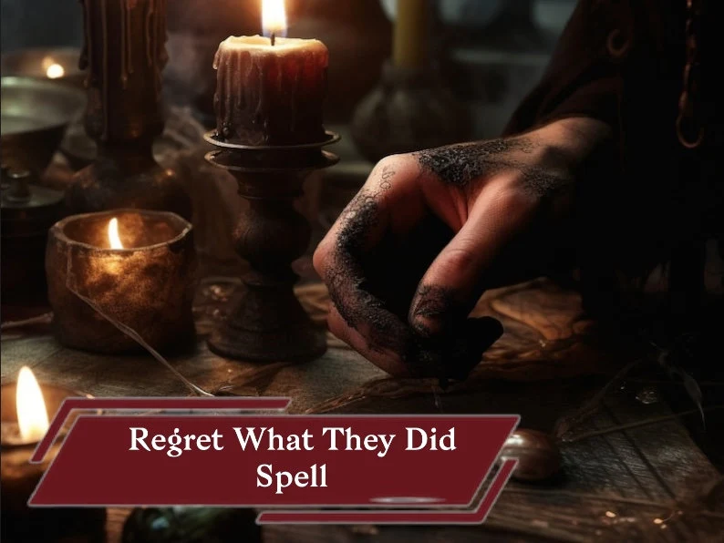 Regret What They Did Spell - Luna Solomonis