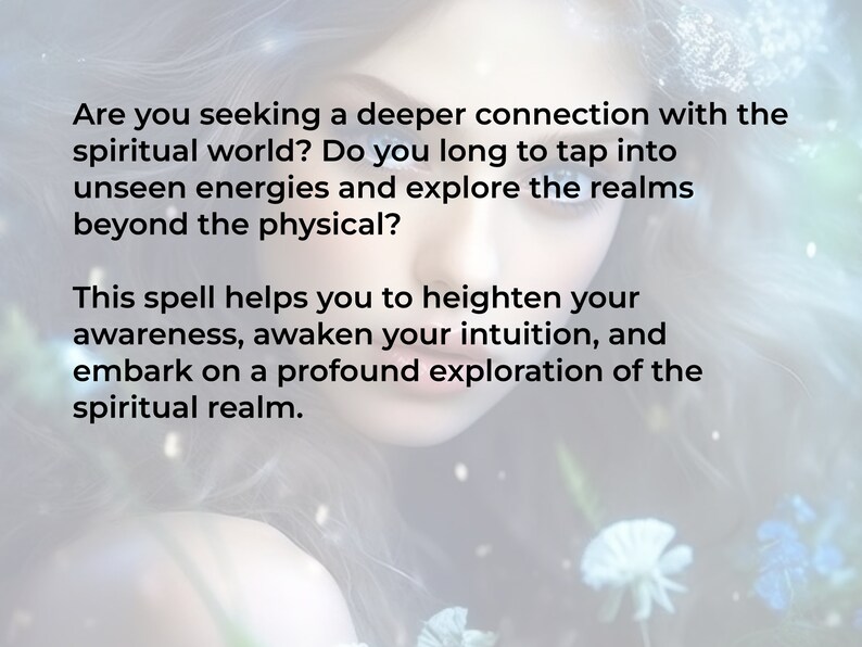Sense the Spiritual World Spell – Anakaspi - Image 2
