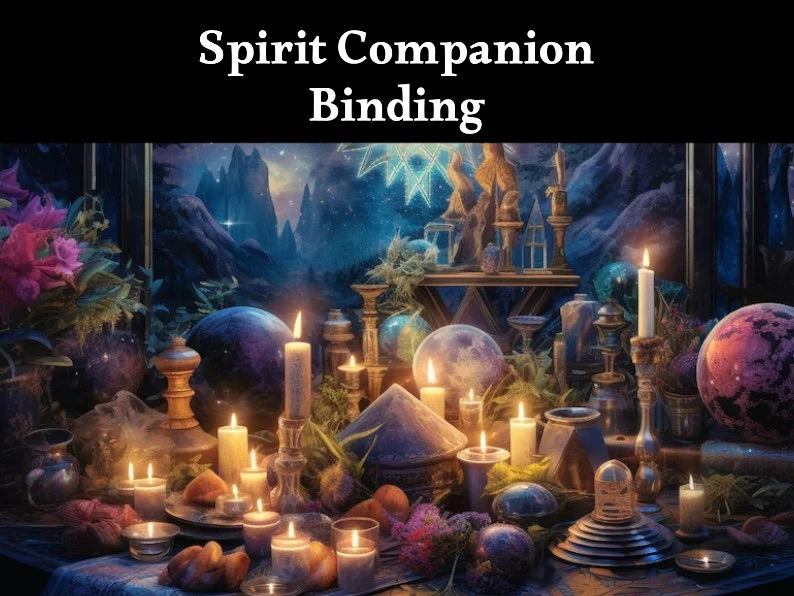 Spirit Companion Binding Spell - Bind a Spirit Guide - Julian Sage