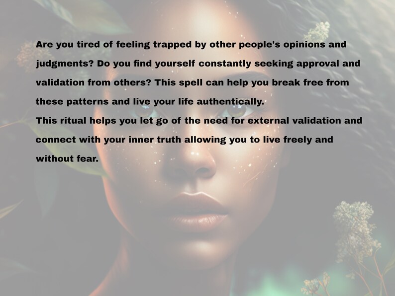 Stop Caring What People Think Spell – Anakaspi - Image 2