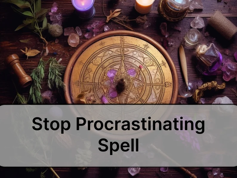 Stop Procrastinating Spell – Anakaspi