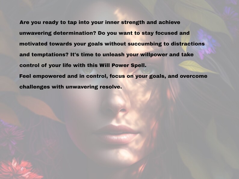 Will Power Spell – Anakaspi - Image 2