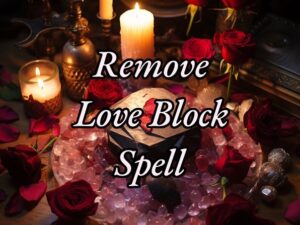 Remove Love Block Spell - Venus Amore