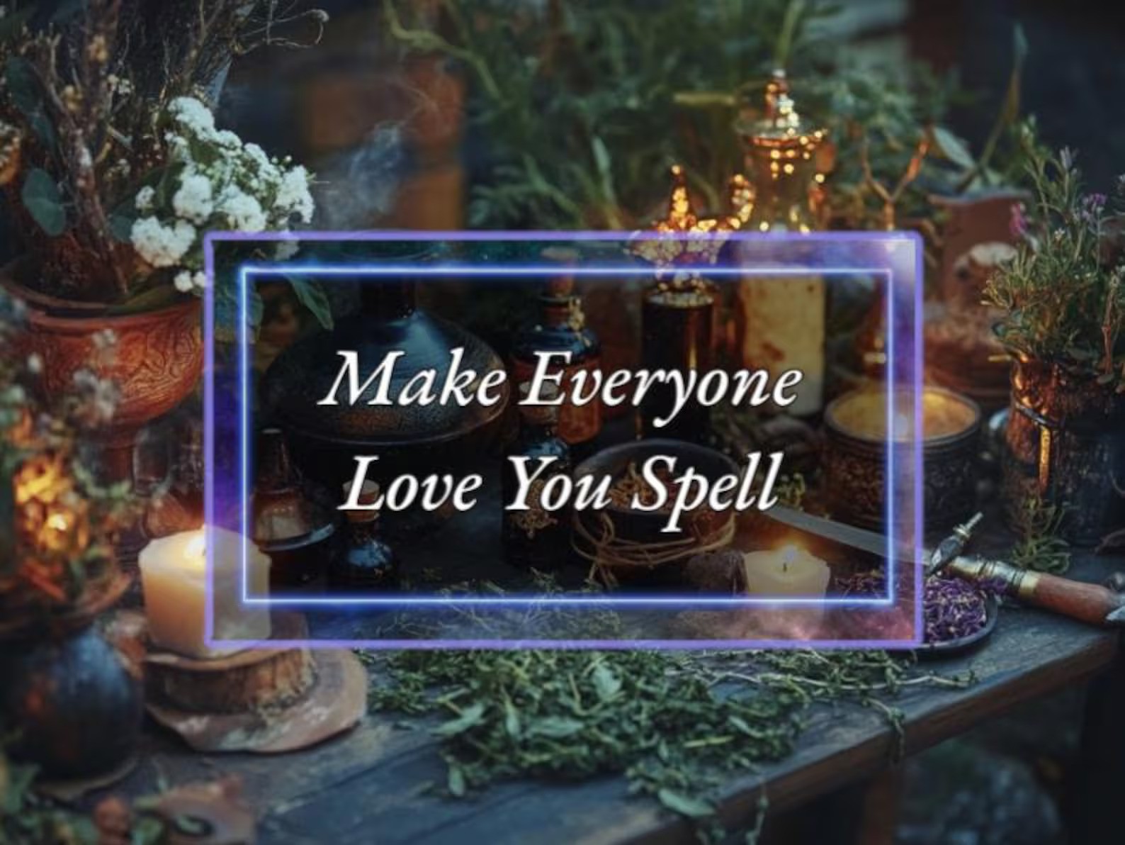 Make Everyone Love You Spell Popularity and Fame Ritual - Power of Three Coven