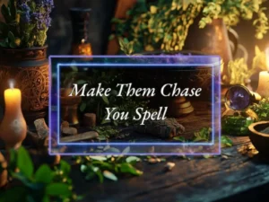 Make Them Chase You Spell Love Magic - Power of Three Coven