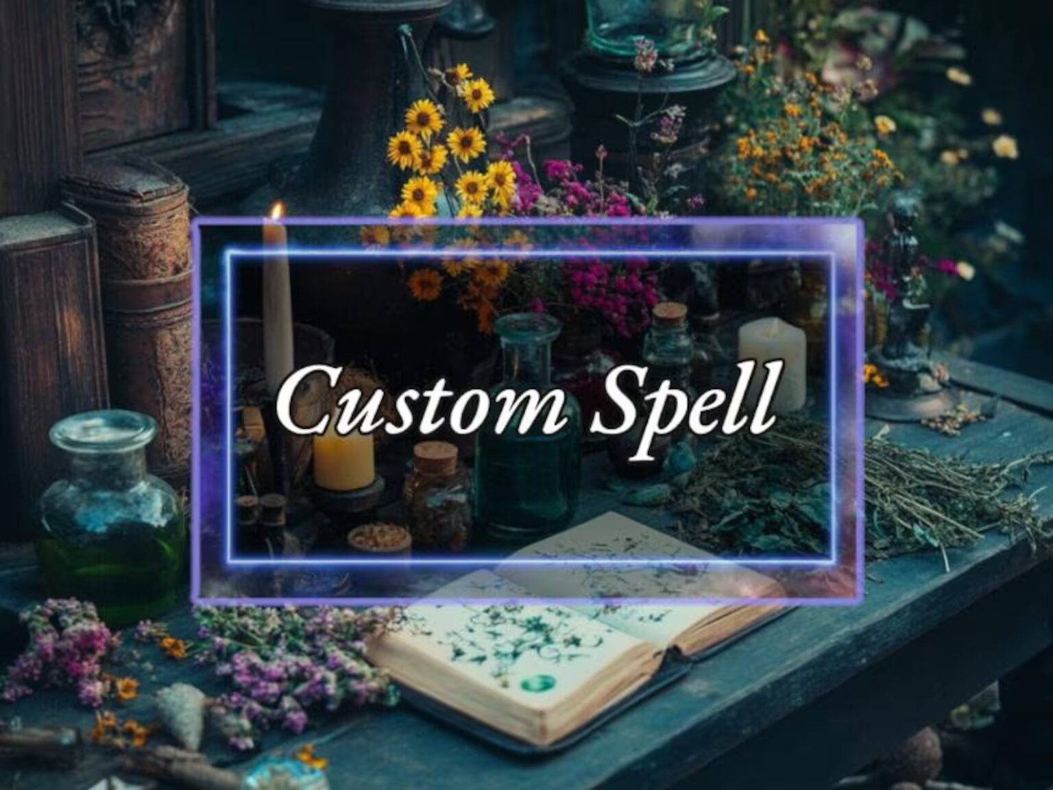 Personalized Spell Custom Ritual Work For Complicated or Unique Cases ...