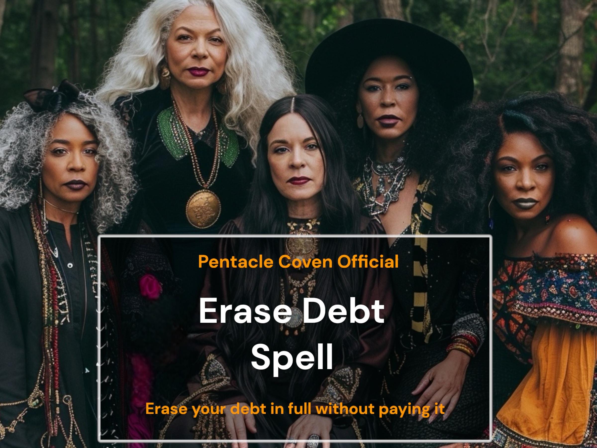Erase All Your Debt Without Paying Spell - The Pentacle Coven