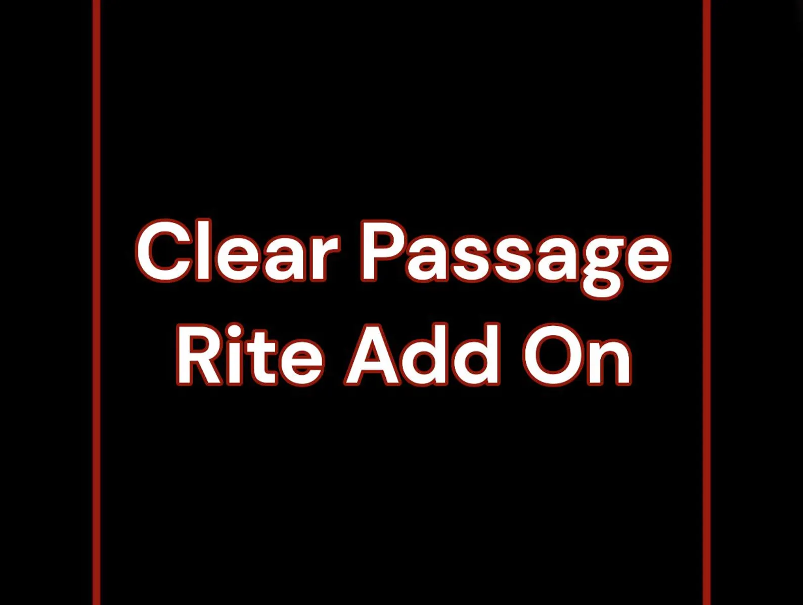 Clear Passage Rite Add On - Black Moon Temple