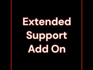 Extended Support Add On - Black Moon Temple