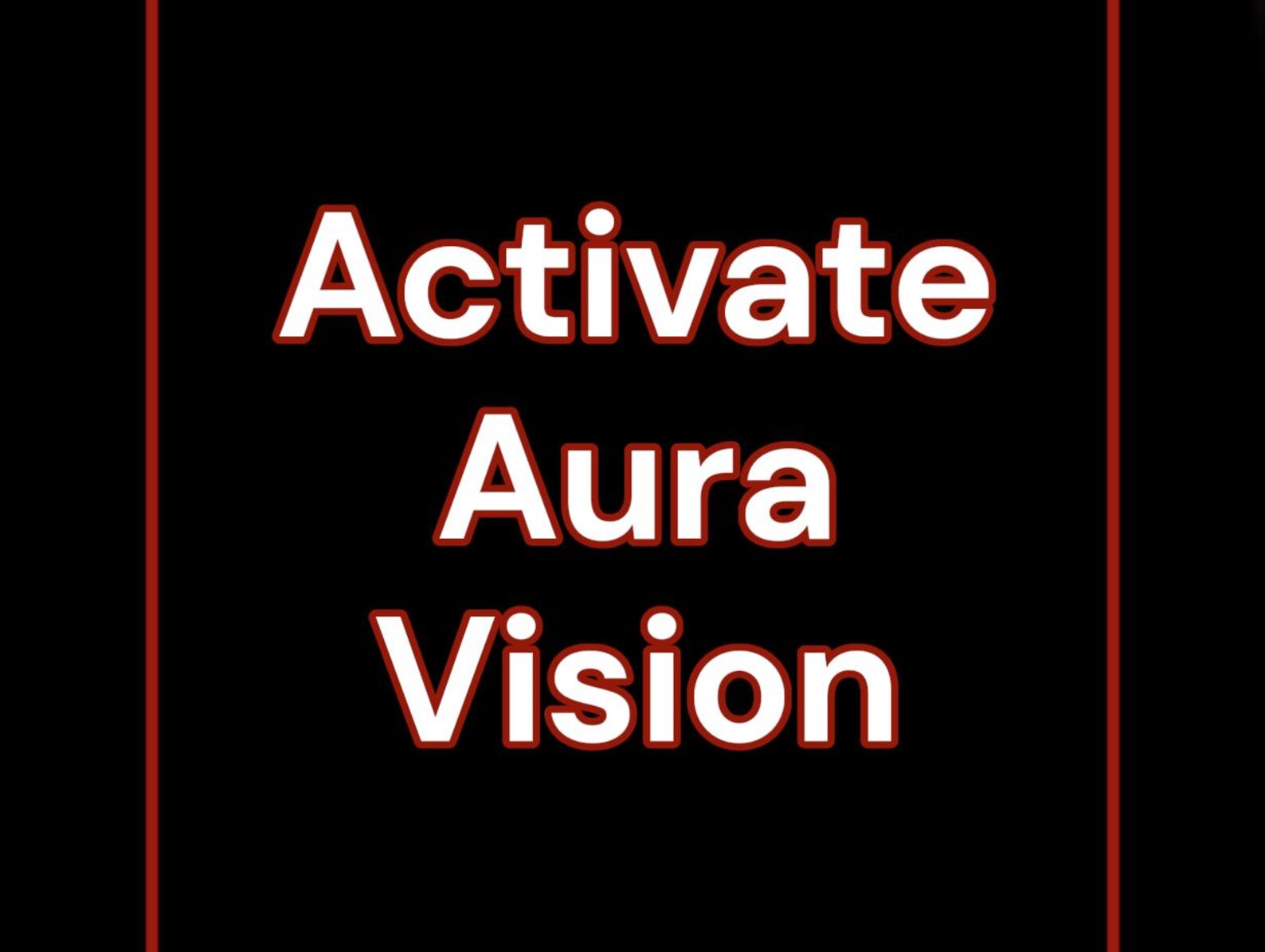 Activate Aura Vision White Magic - Black Moon Temple