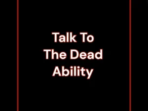 Talk to The Dead Ability Black Magic or White Magic - Black Moon Temple