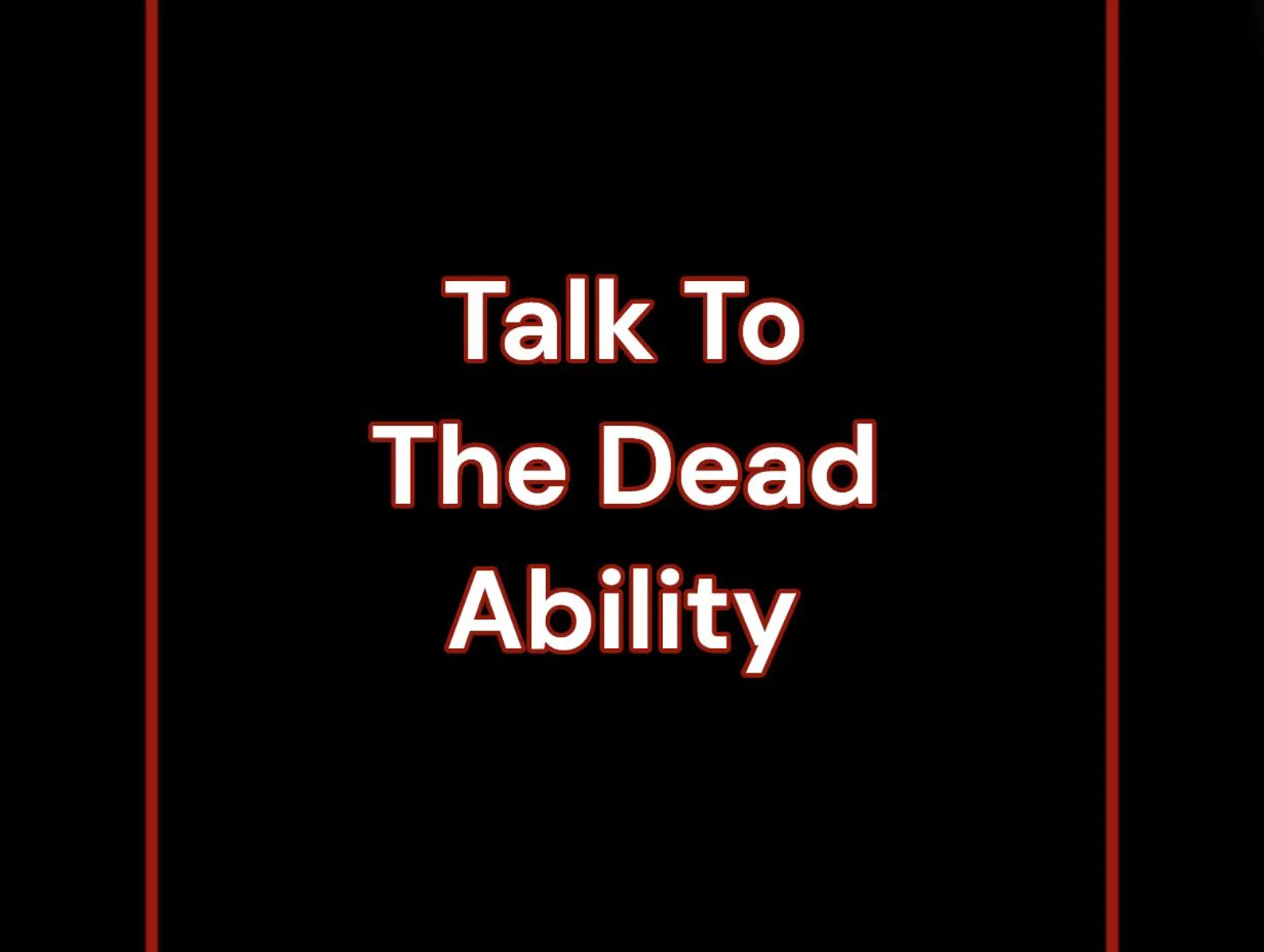 Talk to The Dead Ability Black Magic or White Magic - Black Moon Temple