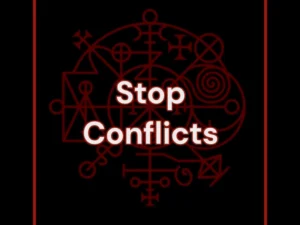 Stop Conflicts Black Magic or White Magic - Black Moon Temple
