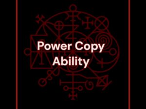 Power Copy Ability Black Magic or White Magic - Black Moon Temple