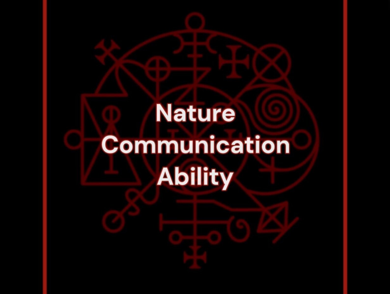 Nature Communication Ability Black Magic or White Magic - Black Moon Temple