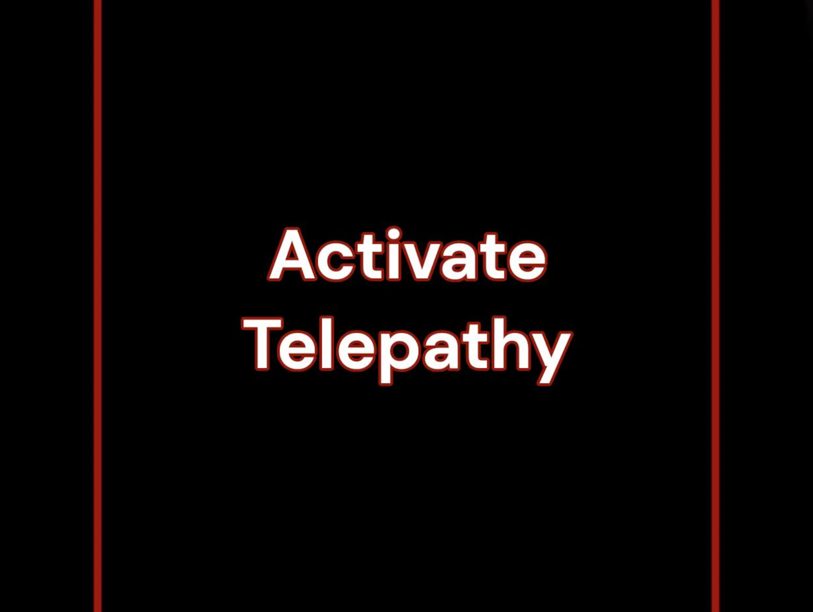 Activate Telepathy Ability Black Magic or White Magic - Black Moon Temple