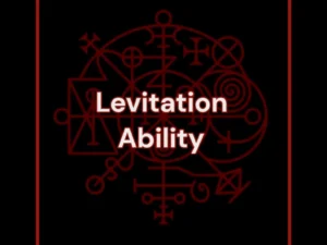 Levitation Ability Flying Power Black Magic or White Magic - Black Moon Temple