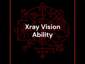 Xray Vision Ability Power Black Magic or White Magic - Black Moon Temple