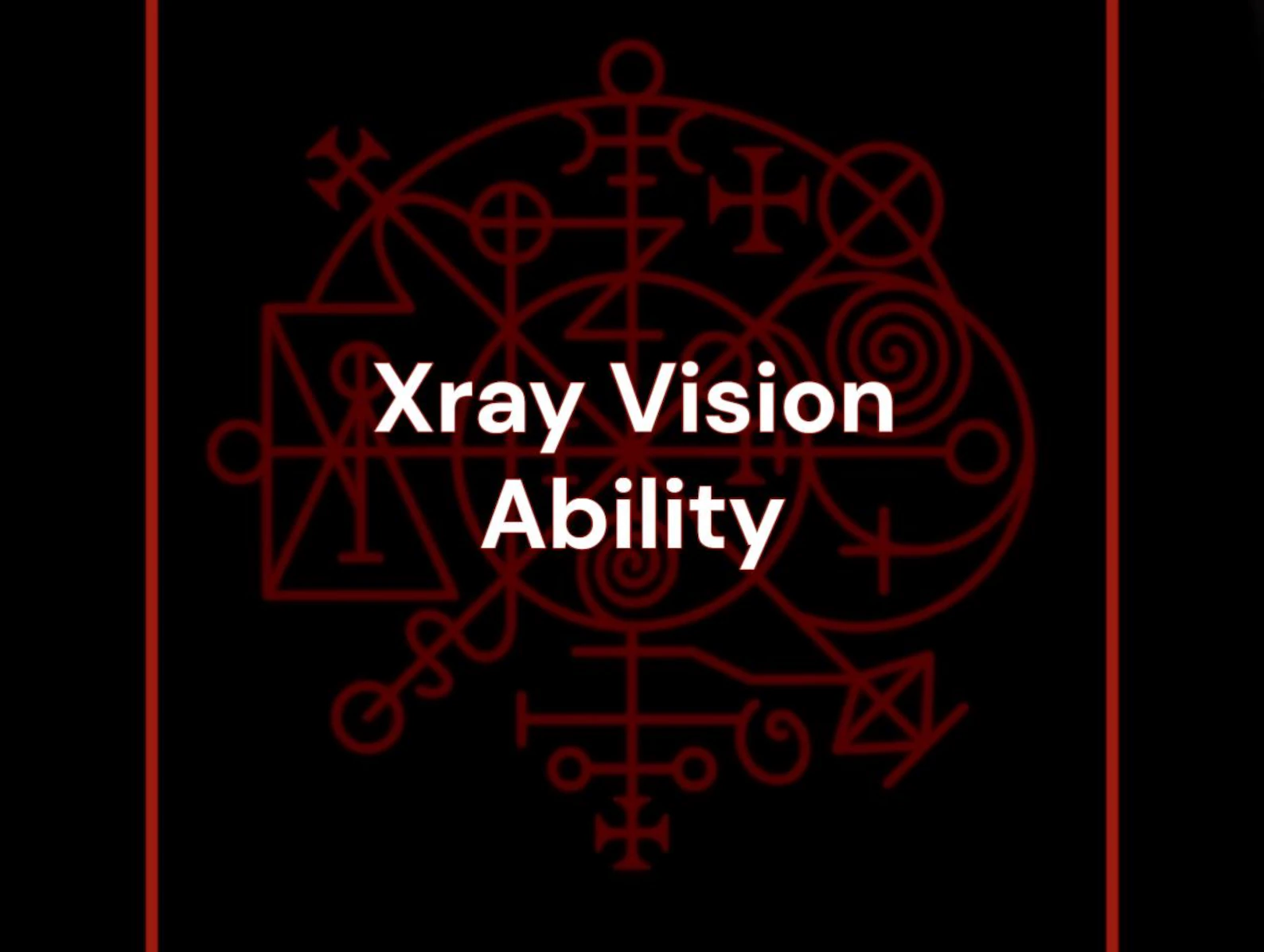 Xray Vision Ability Power Black Magic or White Magic - Black Moon Temple