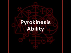 Activate Pyrokinesis Ability Black Magic or White Magic - Black Moon Temple
