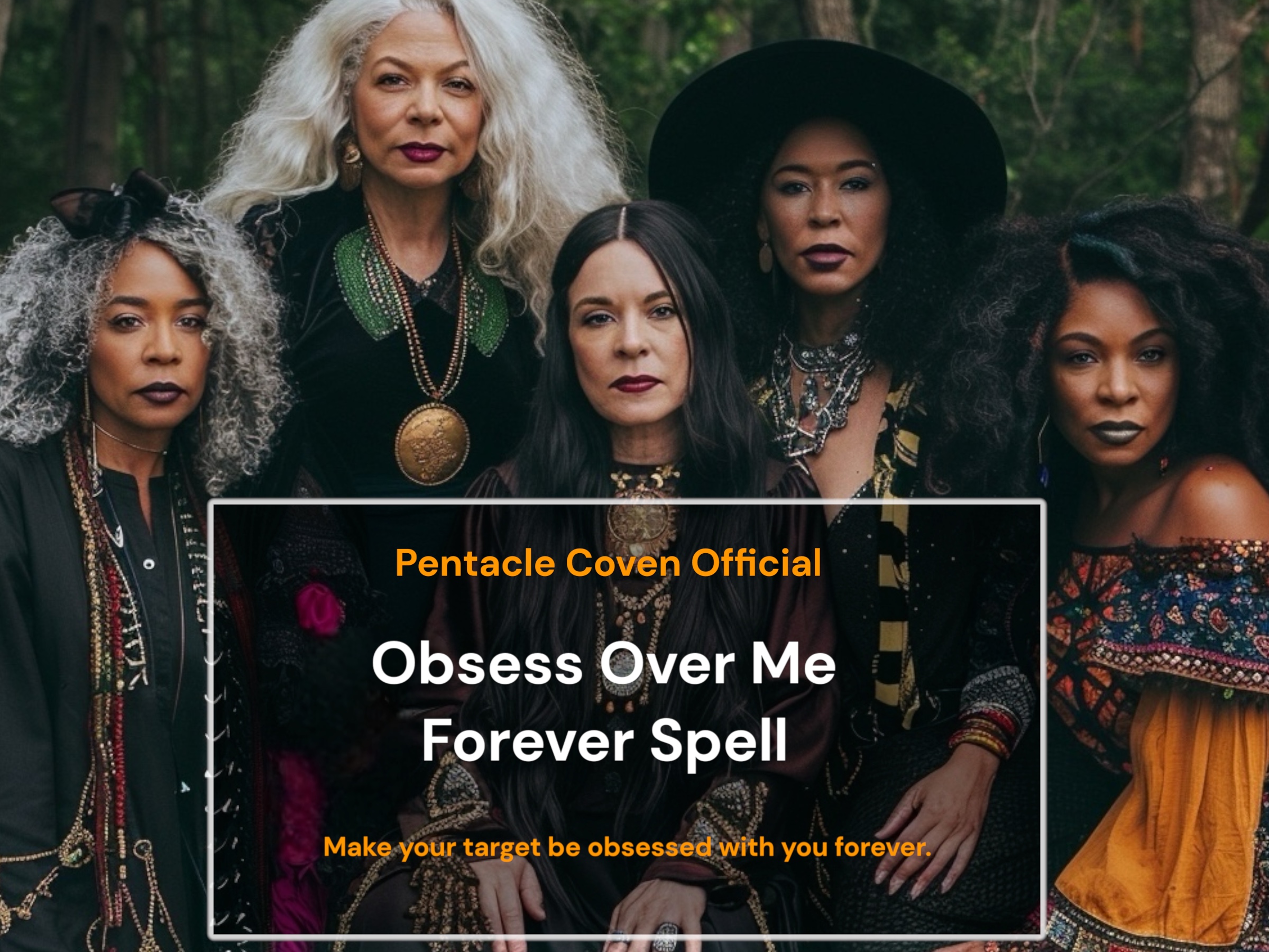Obsess Over Me Forever Spell - The Pentacle Coven