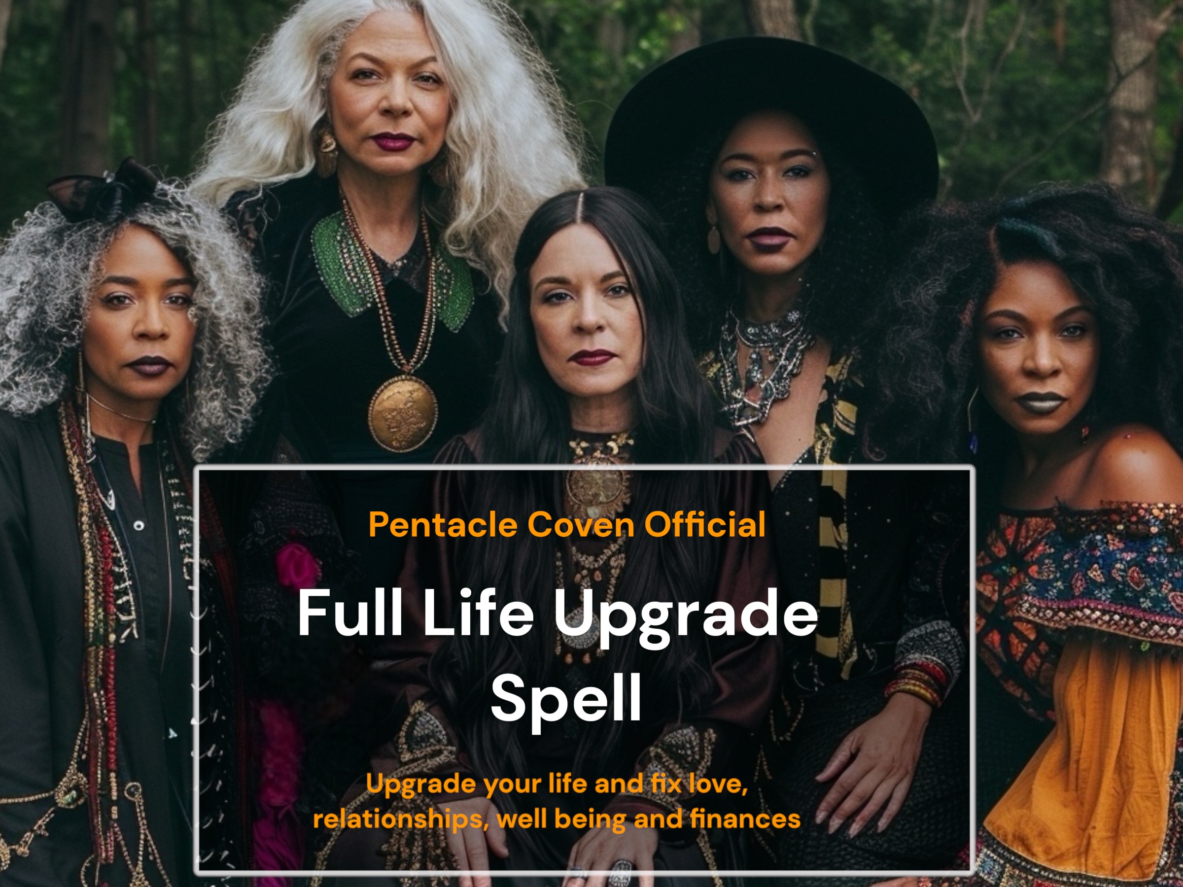 Full Life Upgrade Spell - The Pentacle Coven